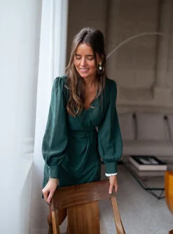 Robes-EASY-CLOTHES Robe Jima - verteEasy Clothes Verte       