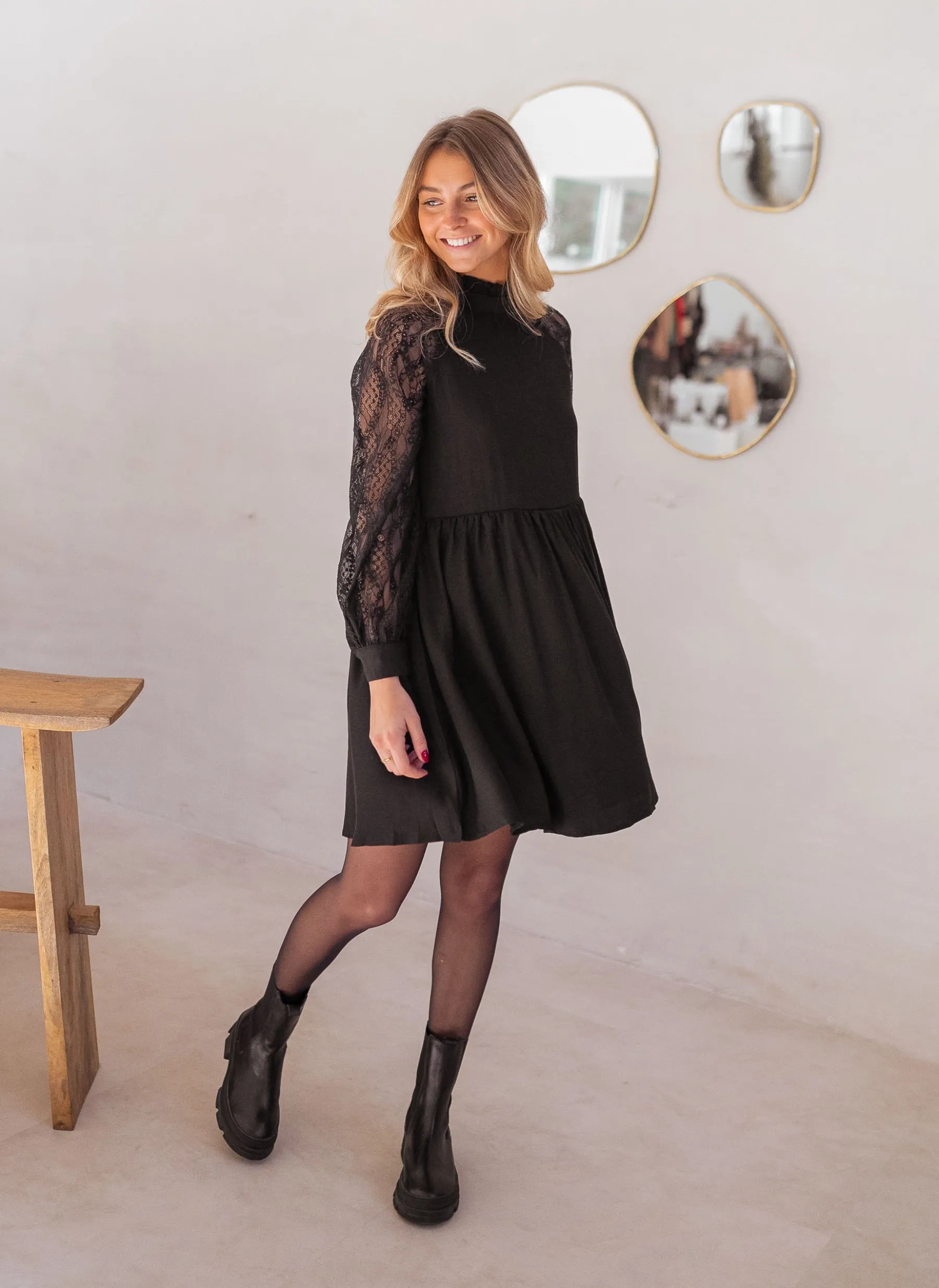Robes-EASY-CLOTHES Robe Kaisa - noireEasy Clothes Noire