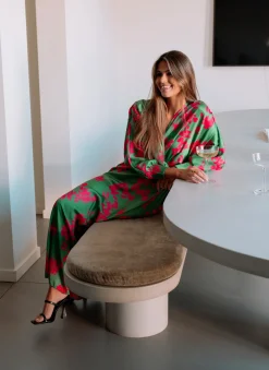 Robes-EASY-CLOTHES Robe Keeper - verte et roseEasy Clothes Verte et rose