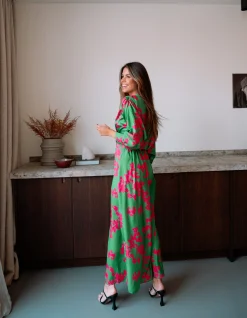 Robes-EASY-CLOTHES Robe Keeper - verte et roseEasy Clothes Verte et rose
