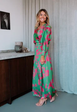 Robes-EASY-CLOTHES Robe Keeper - verte et roseEasy Clothes Verte et rose