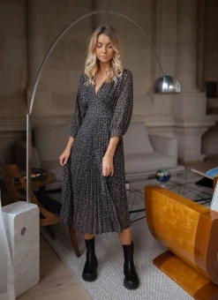 Robes-EASY-CLOTHES Robe Kiraz - léopardEasy Clothes Léopard       