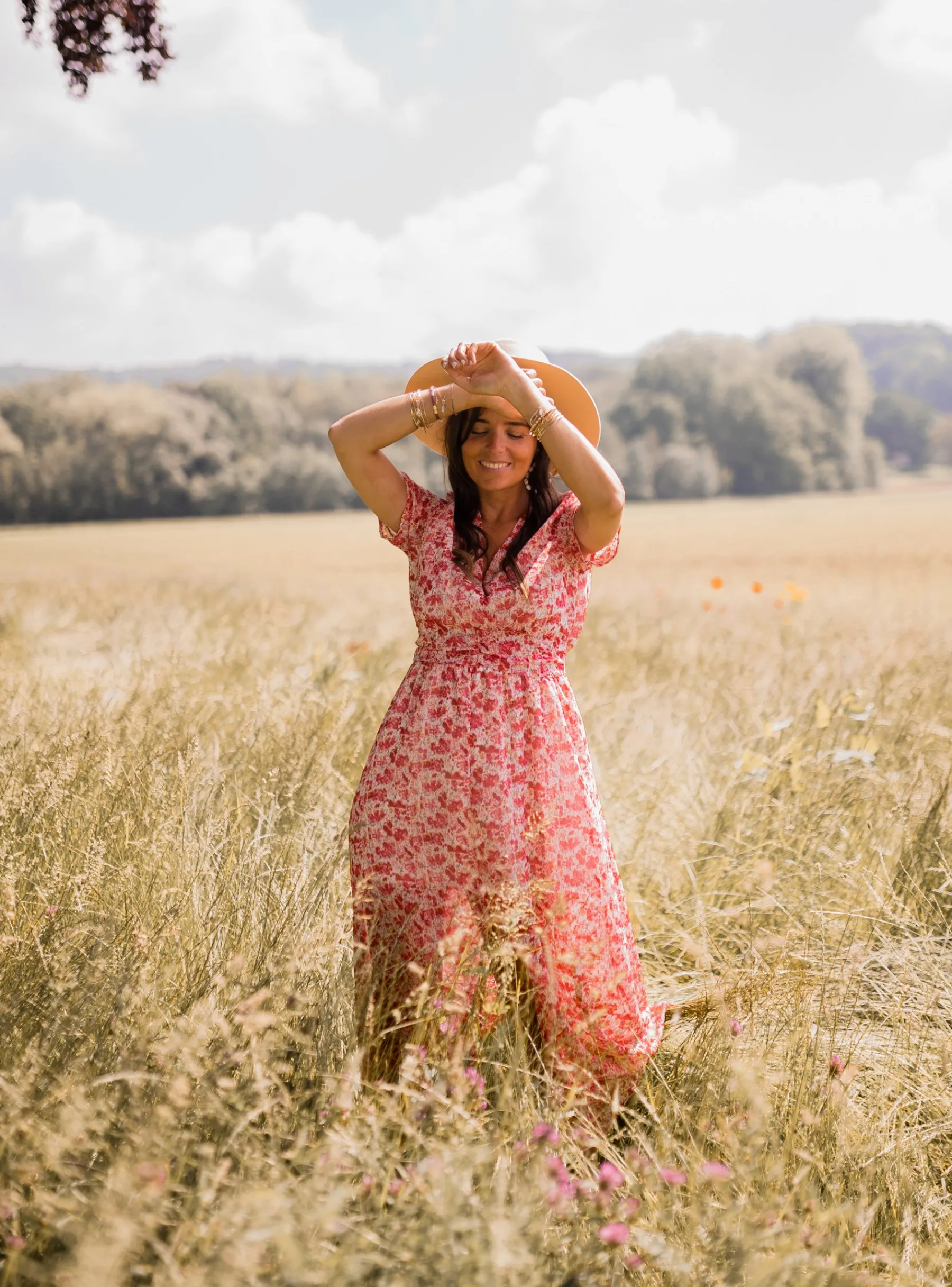 Robes-EASY-CLOTHES Robe Lilou - à fleursEasy Clothes À fleurs