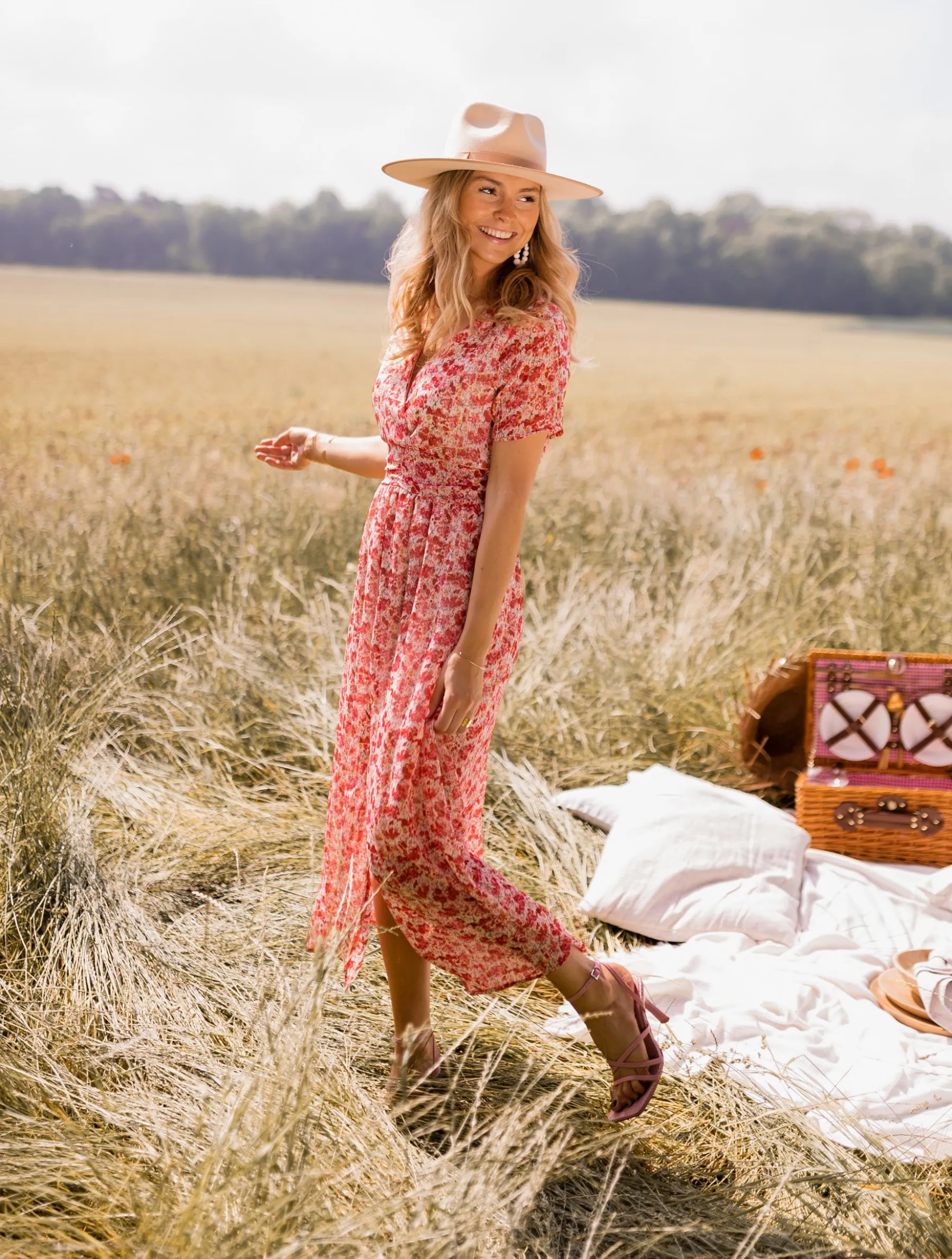 Robes-EASY-CLOTHES Robe Lilou - à fleursEasy Clothes À fleurs