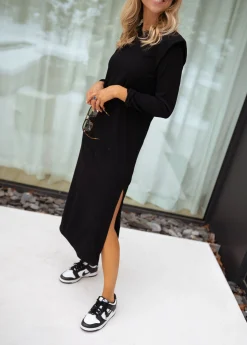 Robes-EASY-CLOTHES Robe Liny - noireEasy Clothes Noire       