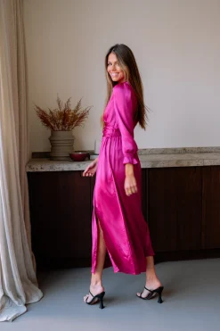 Robes-EASY-CLOTHES Robe Loma - fuchsiaEasy Clothes Fuchsia       