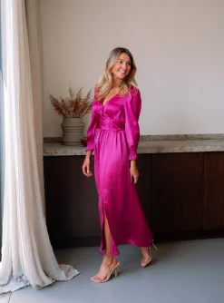 Robes-EASY-CLOTHES Robe Loma - fuchsiaEasy Clothes Fuchsia
