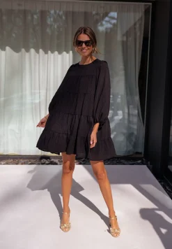 Robes-EASY-CLOTHES Robe Lomane - noireEasy Clothes Noire       