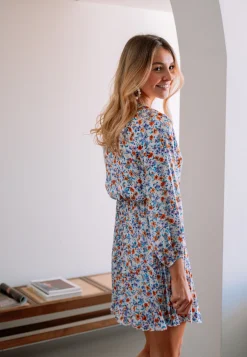 Robes-EASY-CLOTHES Robe Loralie - à fleursEasy Clothes À fleurs       