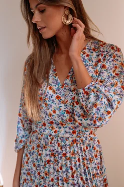 Robes-EASY-CLOTHES Robe Loralie - à fleursEasy Clothes À fleurs       
