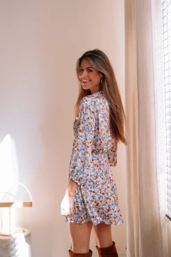 Robes-EASY-CLOTHES Robe Loralie - à fleursEasy Clothes À fleurs       