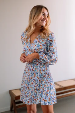Robes-EASY-CLOTHES Robe Loralie - à fleursEasy Clothes À fleurs       