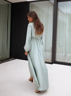 Robes-EASY-CLOTHES Robe Margot - vert d’eauEasy Clothes Vert d’eau       