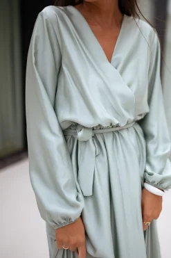 Robes-EASY-CLOTHES Robe Margot - vert d’eauEasy Clothes Vert d’eau