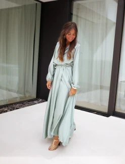 Robes-EASY-CLOTHES Robe Margot - vert d’eauEasy Clothes Vert d’eau