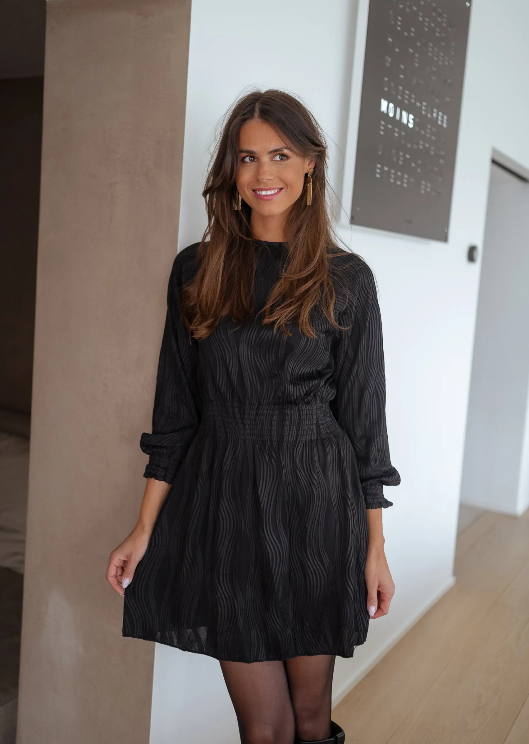 Robes-EASY-CLOTHES Robe Maurine - noireEasy Clothes Noire