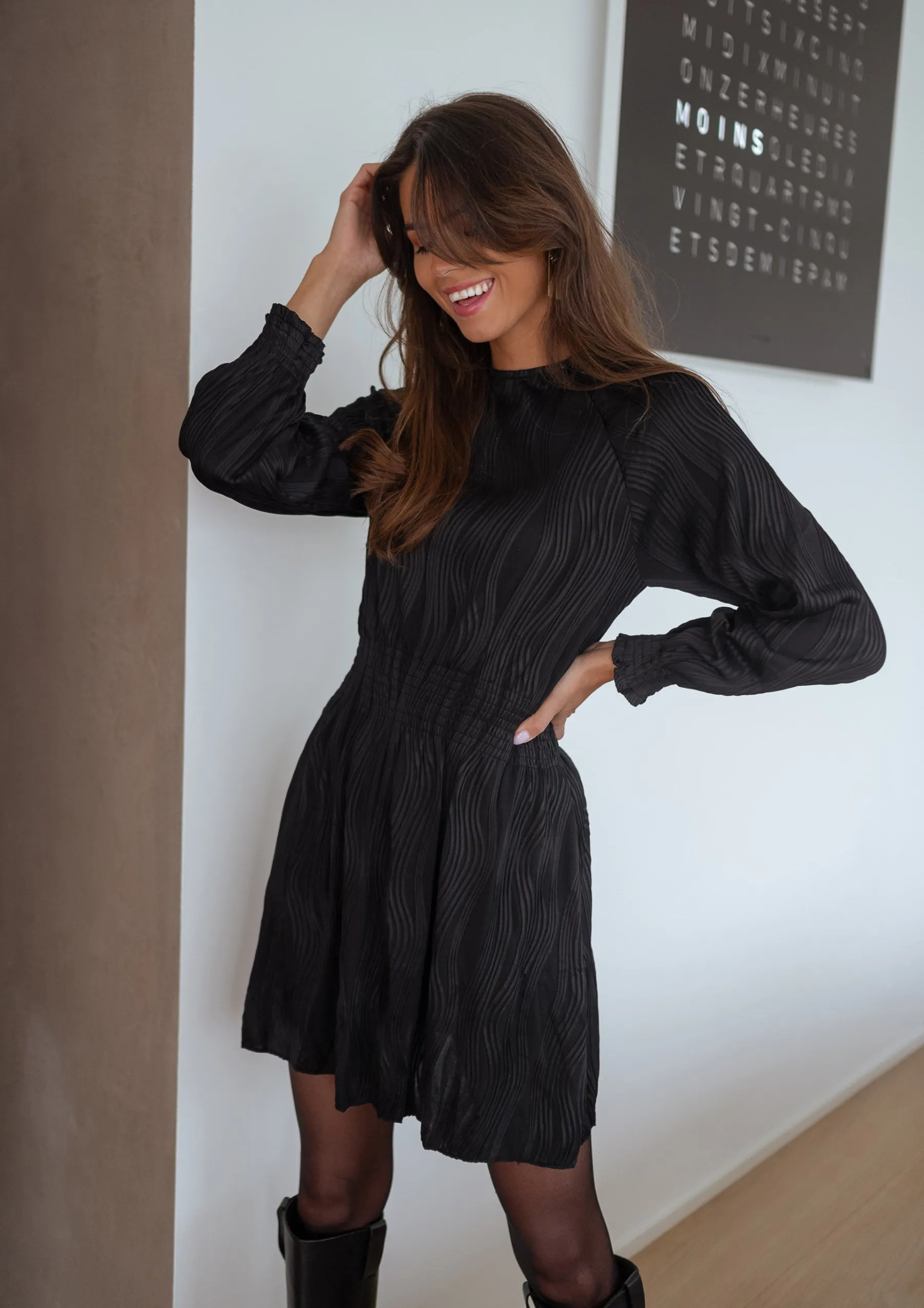 Robes-EASY-CLOTHES Robe Maurine - noireEasy Clothes Noire