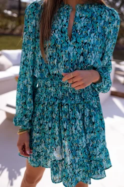 Robes-EASY-CLOTHES Robe Milly - bleueEasy Clothes Bleue       