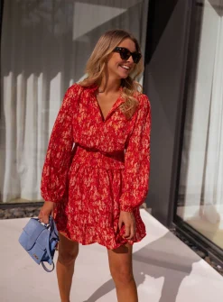 Robes-EASY-CLOTHES Robe Milly - rougeEasy Clothes Rouge