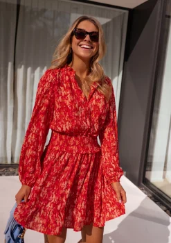 Robes-EASY-CLOTHES Robe Milly - rougeEasy Clothes Rouge       