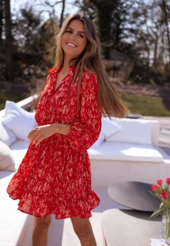 Robes-EASY-CLOTHES Robe Milly - rougeEasy Clothes Rouge       