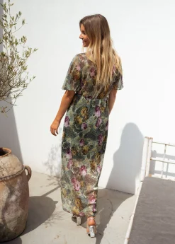 Robes-EASY-CLOTHES Robe Nice - à fleursEasy Clothes À fleurs       