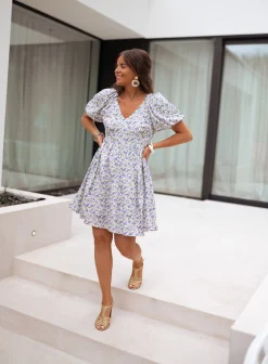 Robes-EASY-CLOTHES Robe Noelle - à fleursEasy Clothes À fleurs
