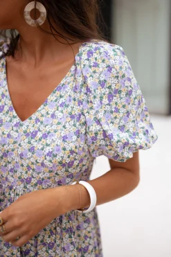 Robes-EASY-CLOTHES Robe Noelle - à fleursEasy Clothes À fleurs
