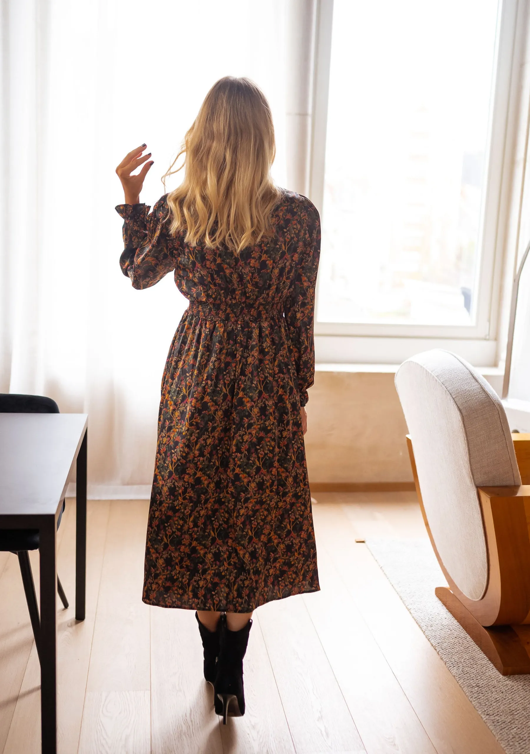 Robes-EASY-CLOTHES Robe Norah - à fleursEasy Clothes À fleurs