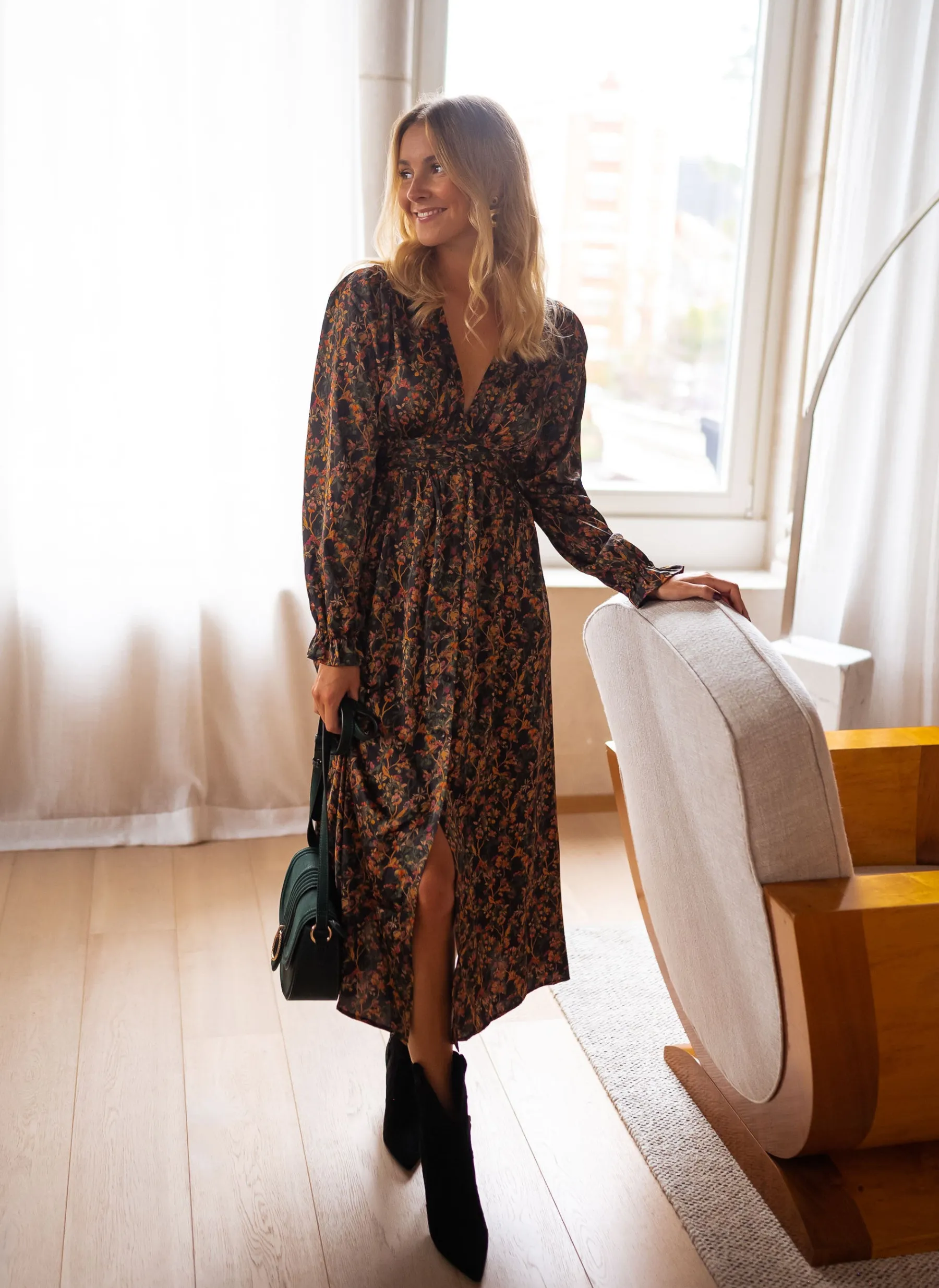 Robes-EASY-CLOTHES Robe Norah - à fleursEasy Clothes À fleurs