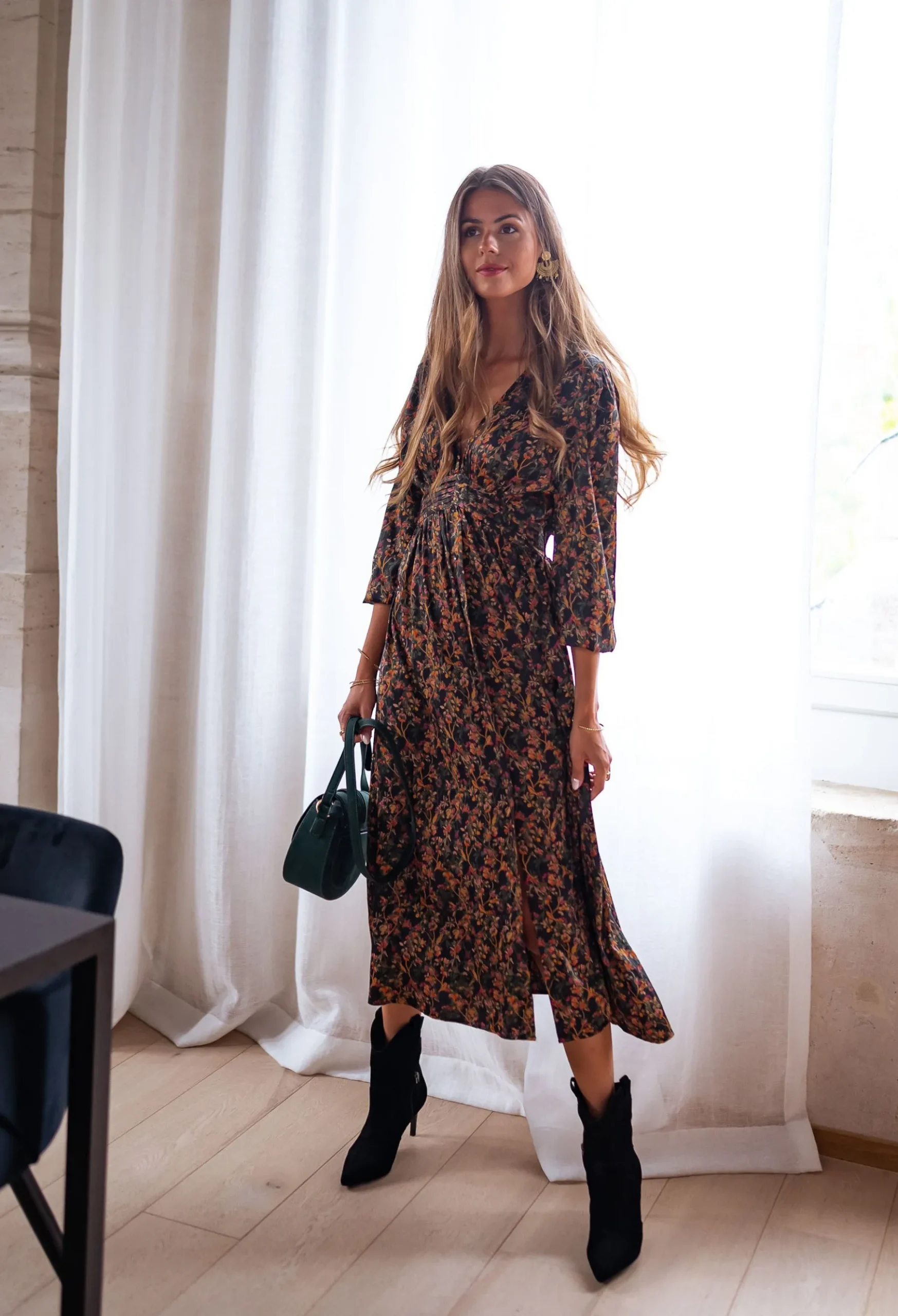 Robes-EASY-CLOTHES Robe Norah - à fleursEasy Clothes À fleurs