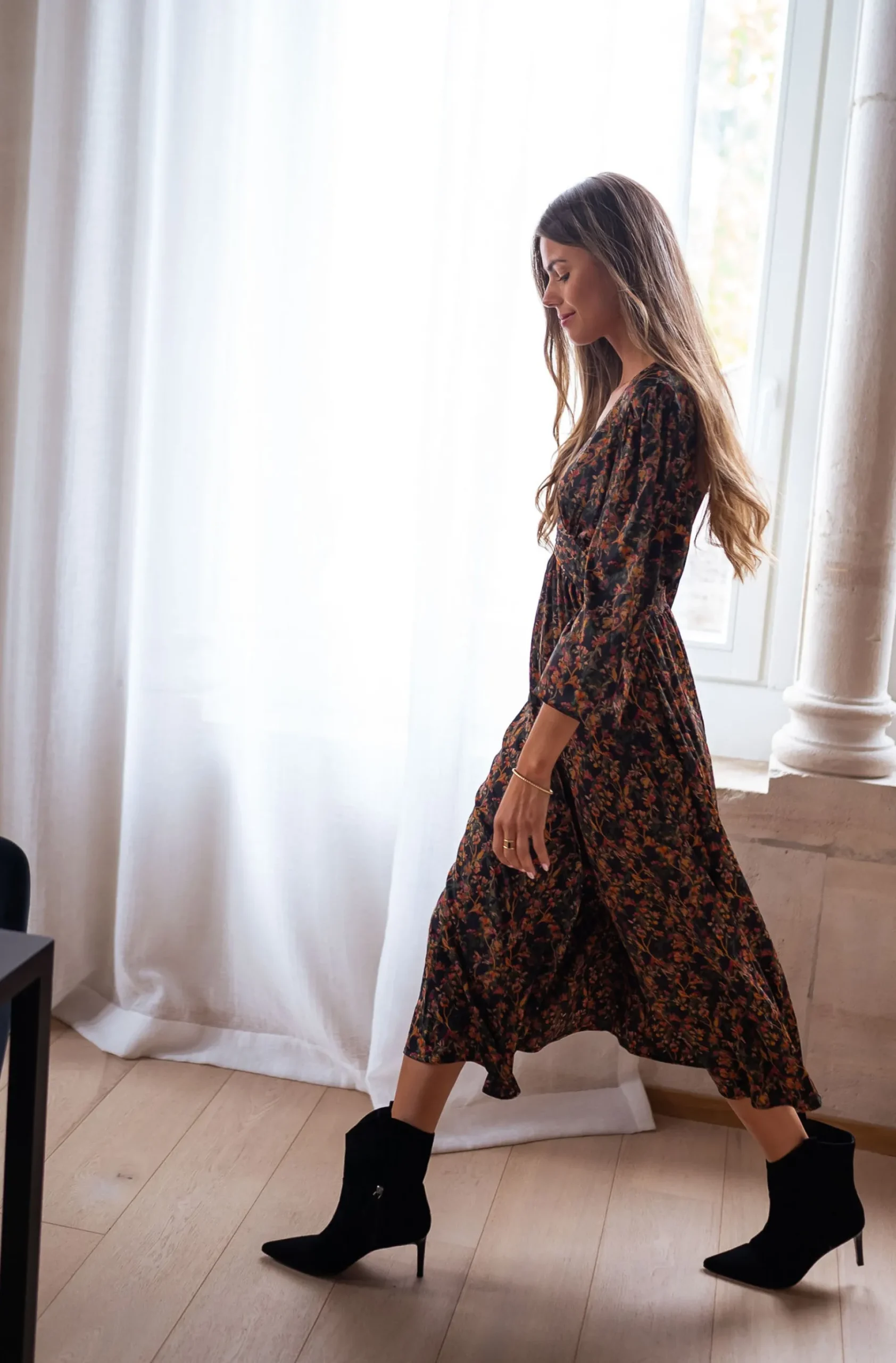 Robes-EASY-CLOTHES Robe Norah - à fleursEasy Clothes À fleurs
