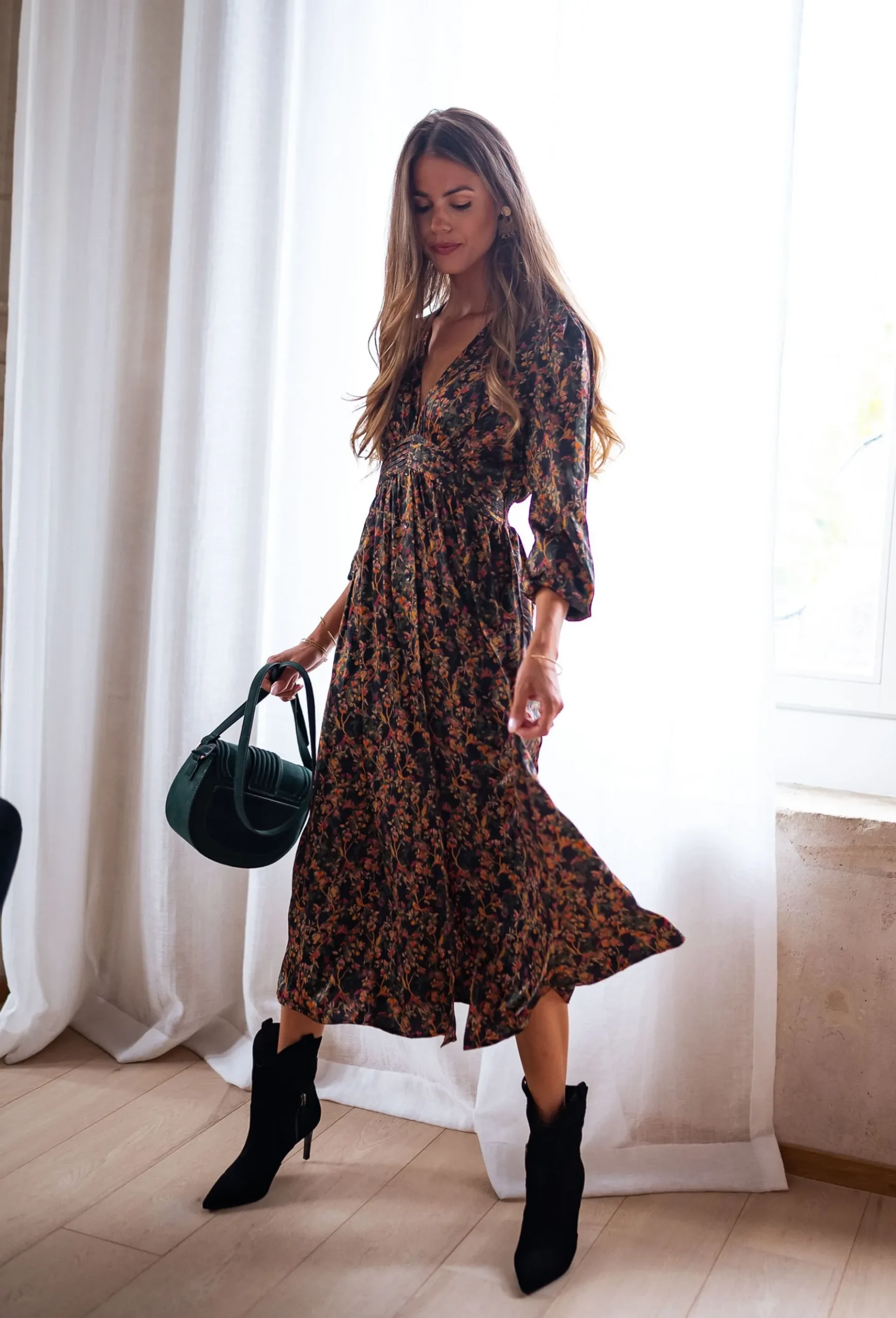 Robes-EASY-CLOTHES Robe Norah - à fleursEasy Clothes À fleurs