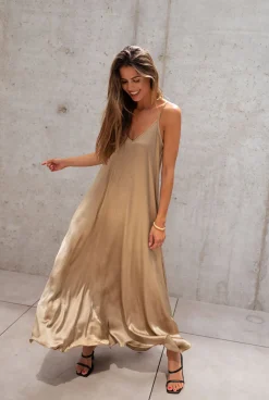 Robes-EASY-CLOTHES Robe Pila - doréeEasy Clothes Dorée