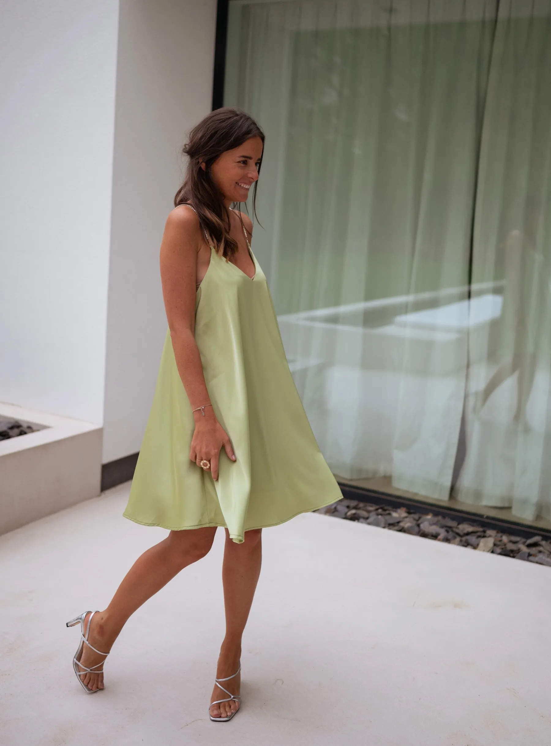 Robes-EASY-CLOTHES Robe Polly - oliveEasy Clothes Olive