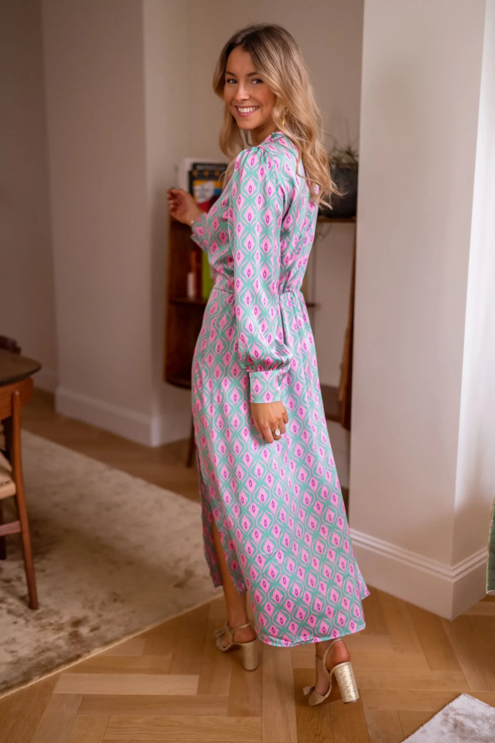 Robes-EASY-CLOTHES Robe Siam longue - à motifsEasy Clothes À motifs