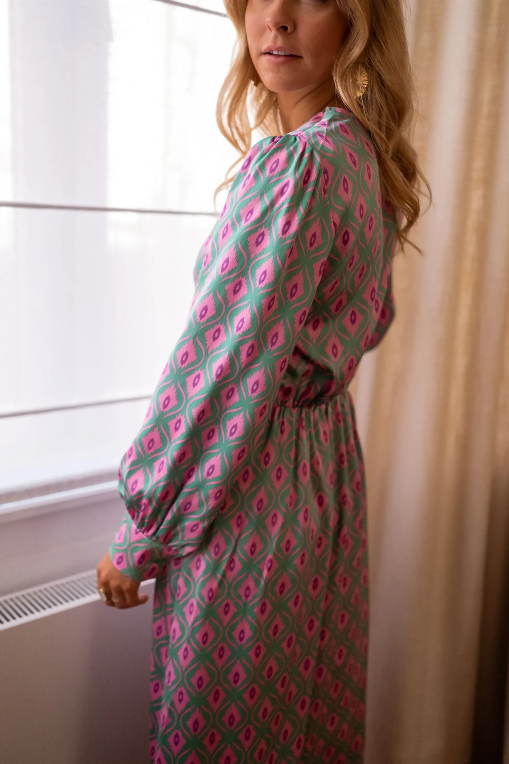 Robes-EASY-CLOTHES Robe Siam longue - à motifsEasy Clothes À motifs