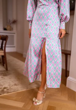 Robes-EASY-CLOTHES Robe Siam longue - à motifsEasy Clothes À motifs