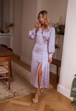 Robes-EASY-CLOTHES Robe Siam longue - à motifsEasy Clothes À motifs