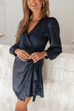 Robes-EASY-CLOTHES Robe Silia - bleueEasy Clothes Bleue       