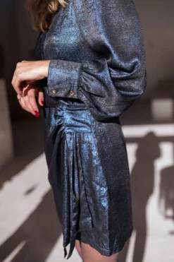 Robes-EASY-CLOTHES Robe Silia - bleueEasy Clothes Bleue       