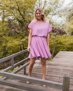 Robes-EASY-CLOTHES Robe Suz - roseEasy Clothes Rose       