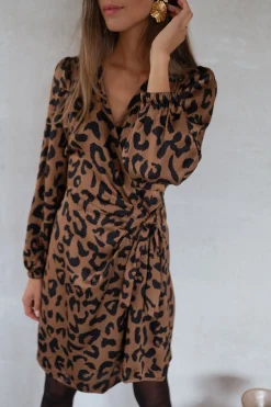 Robes-EASY-CLOTHES Robe Vérone CREATION - léopardEasy Clothes Léopard       