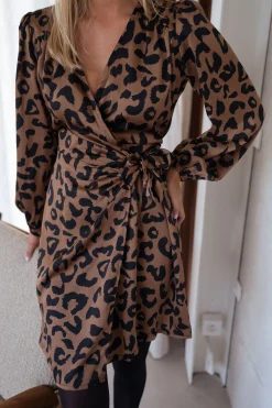 Robes-EASY-CLOTHES Robe Vérone CREATION - léopardEasy Clothes Léopard       