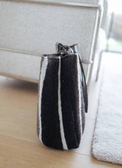 Sacs & Pochettes-EASY-CLOTHES Sac Leah - bleu foncé à lignesEasy Clothes Bleu foncé à lignes       