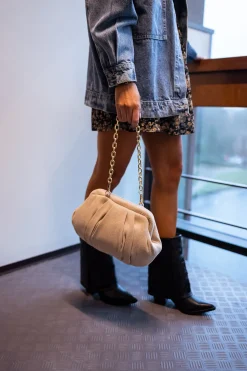 Sacs & Pochettes-EASY-CLOTHES Sac Nika - Beige - En linEasy Clothes En lin beige       