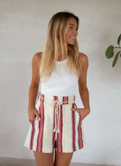 Jupes & Shorts-EASY-CLOTHES Short Côme CREATION - écruEasy Clothes Écru       