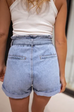 Jupes & Shorts-EASY-CLOTHES Short Dani - en jeansEasy Clothes En jeans       