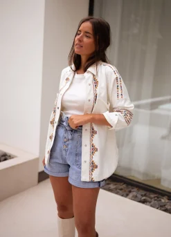 Jupes & Shorts-EASY-CLOTHES Short Dani - en jeansEasy Clothes En jeans       
