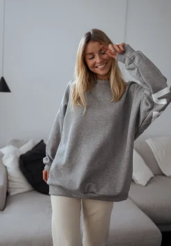 Pulls & Gilets-EASY-CLOTHES Sweat California - grisEasy Clothes Gris       